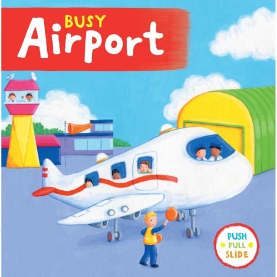 Cuentos en inglés preescolar 3 Busy Airport libro para bebes