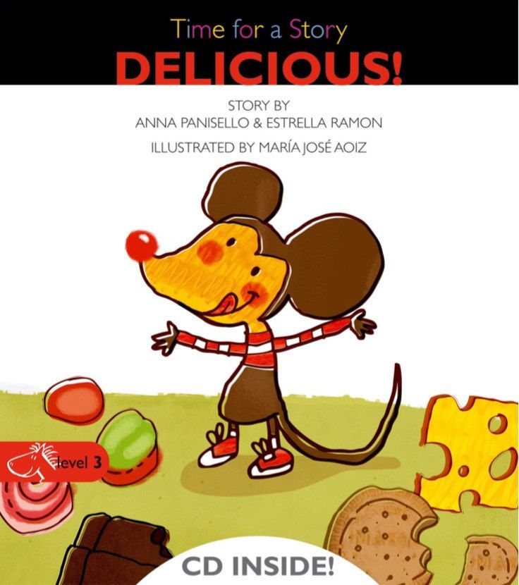 Delicious cuento en ingles para bebes