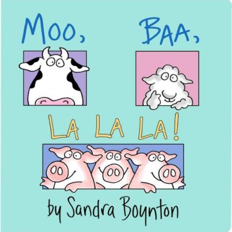 Cuentos en inglés preescolar 1 Moo Baa La La La cuento preescolar con animales