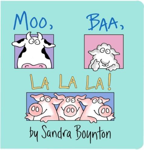 Moo Baa La La La cuento para bebes