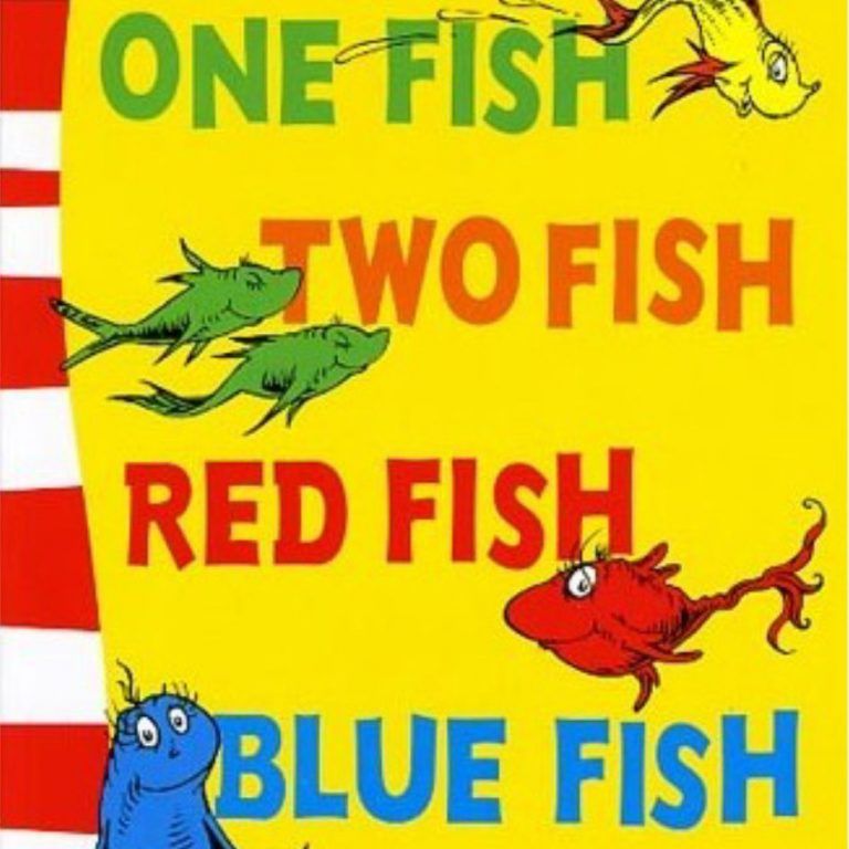 One fish two fish red fish blue fish