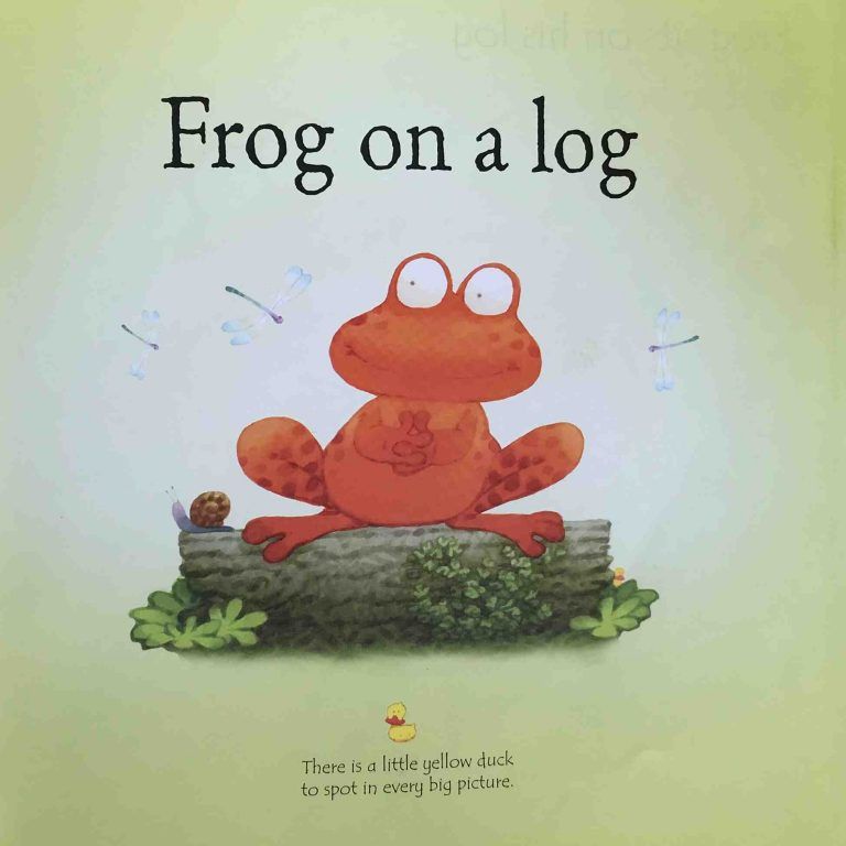 Frog on a log
